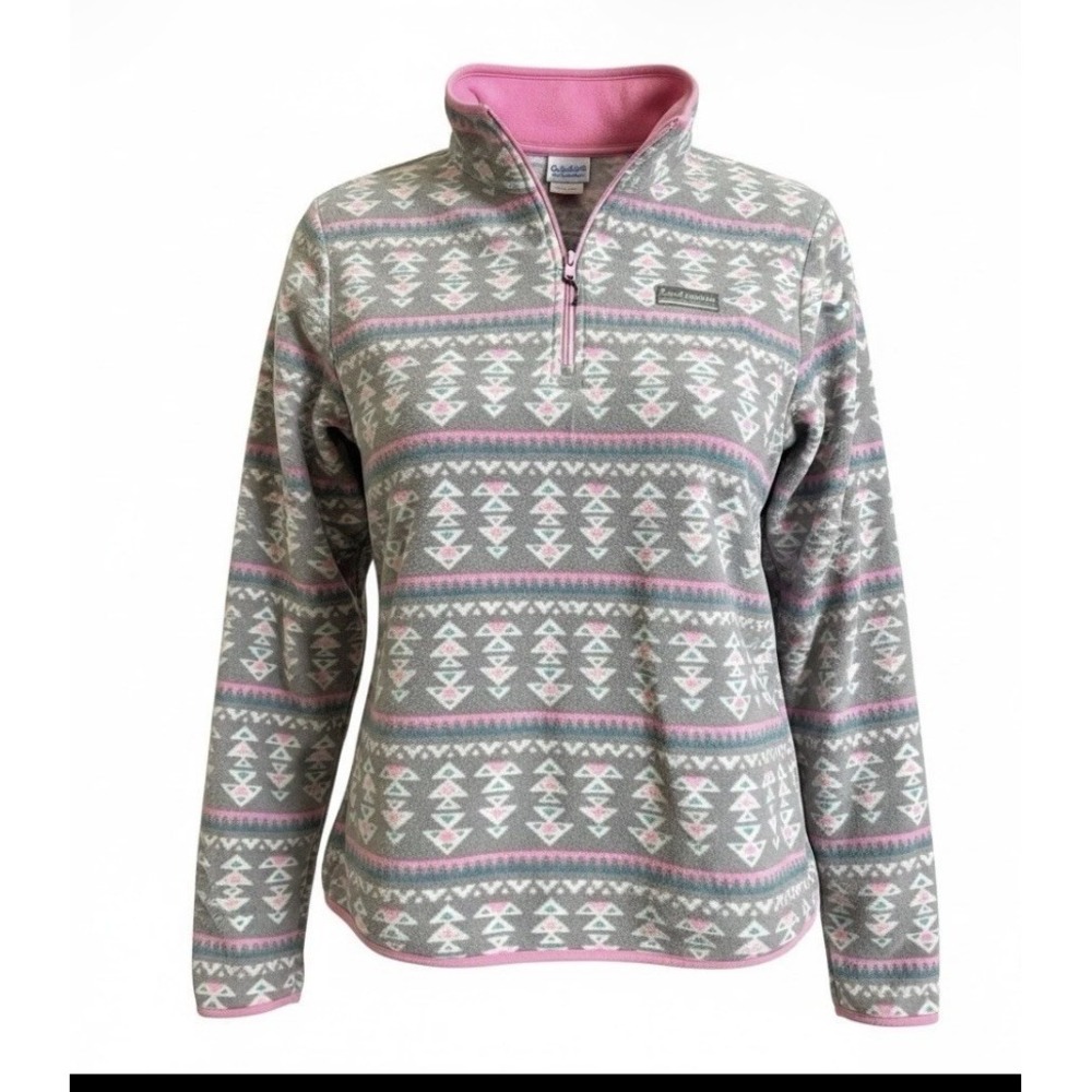 Love & Pineapple Fleece Pullover Women's Size Medium